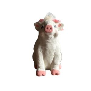Dreamsicles Pig Figurine Vintage 1992 Kristine Haynes Collectible Signed Cutest